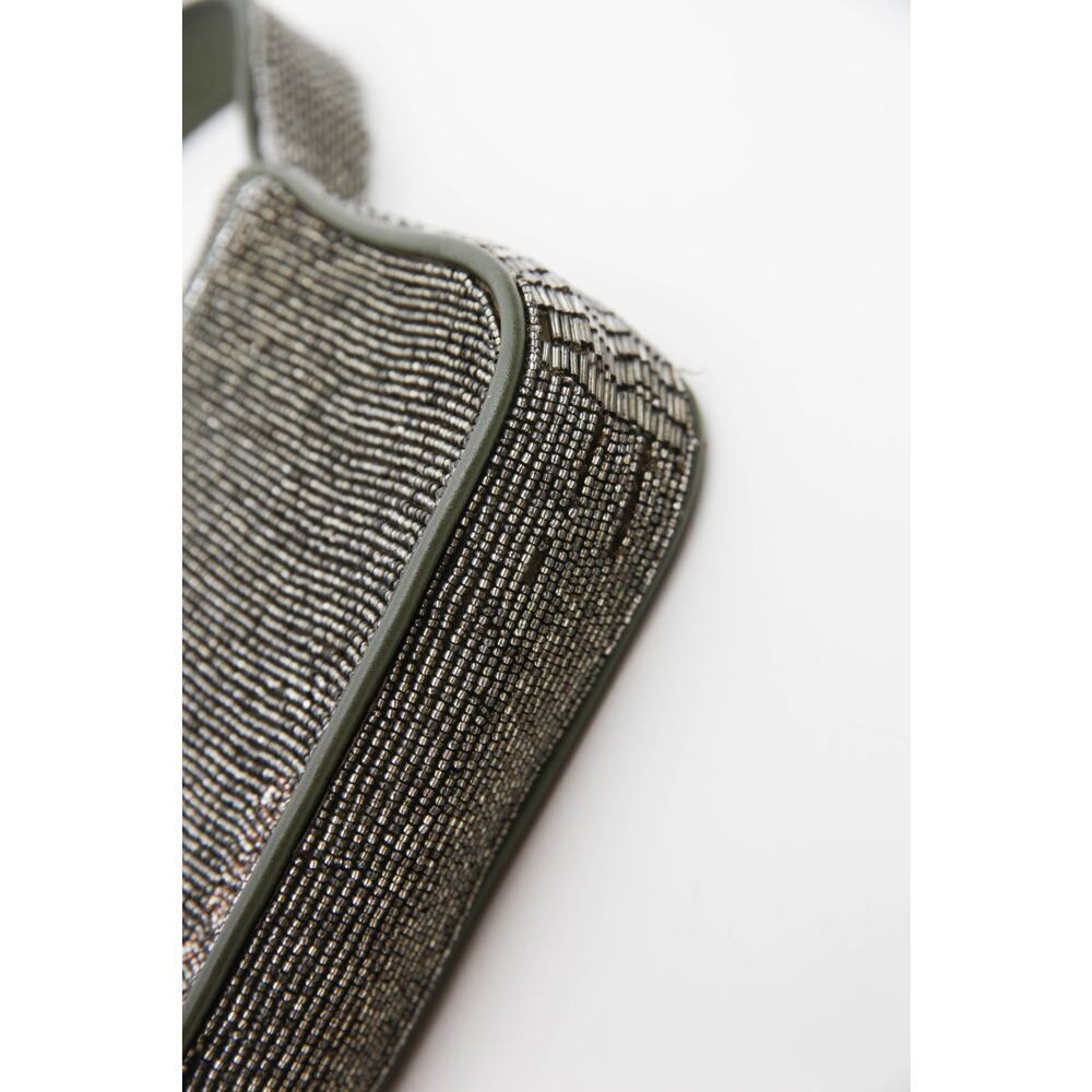 Staud Tommy Beaded Bag in Avocado - Picture 12 of 15
